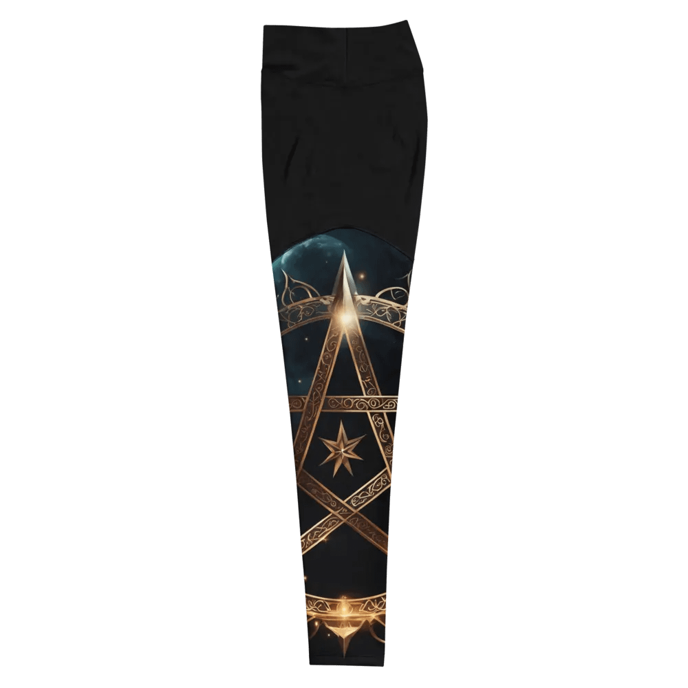 Symbology Black Top Leggings with Pocket product image (3)