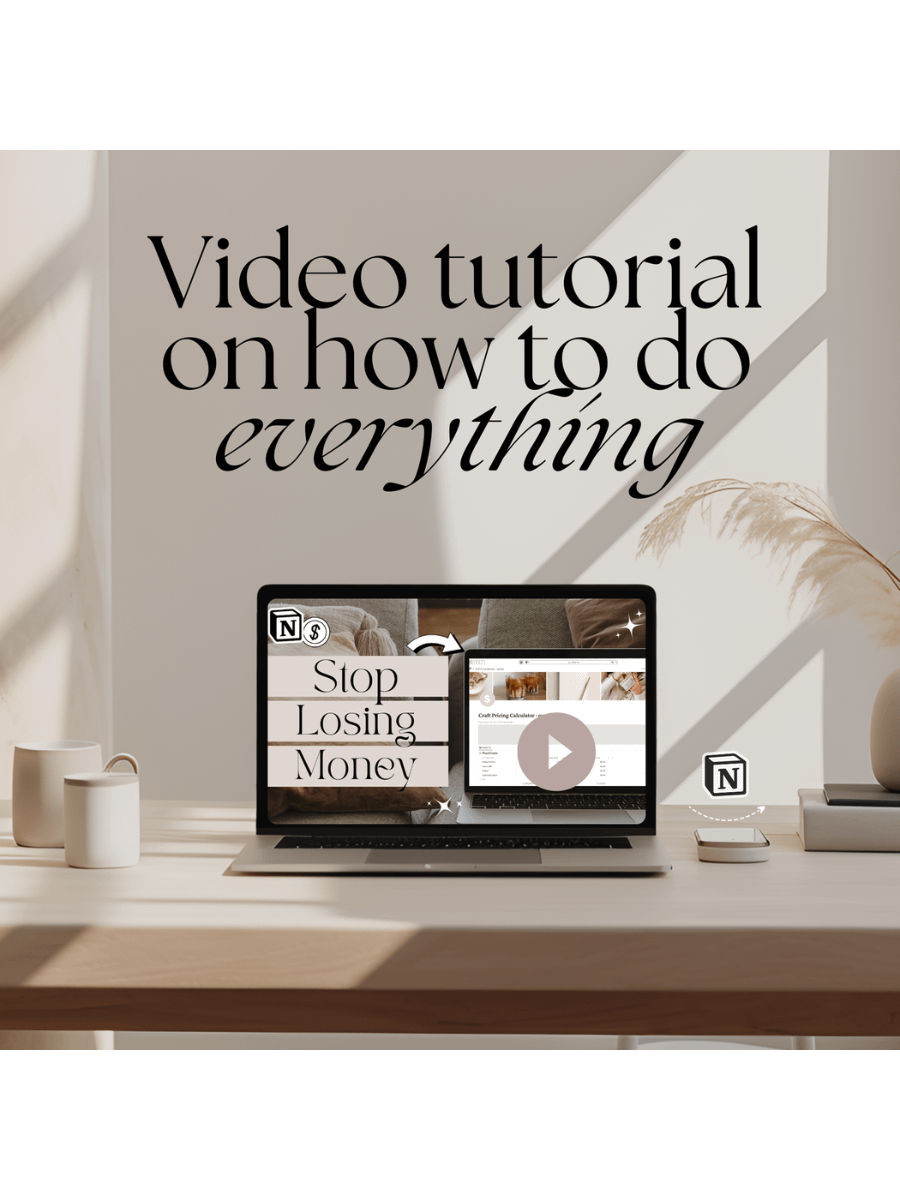 Product Pricing Calculator - Notion Template product image (8)
