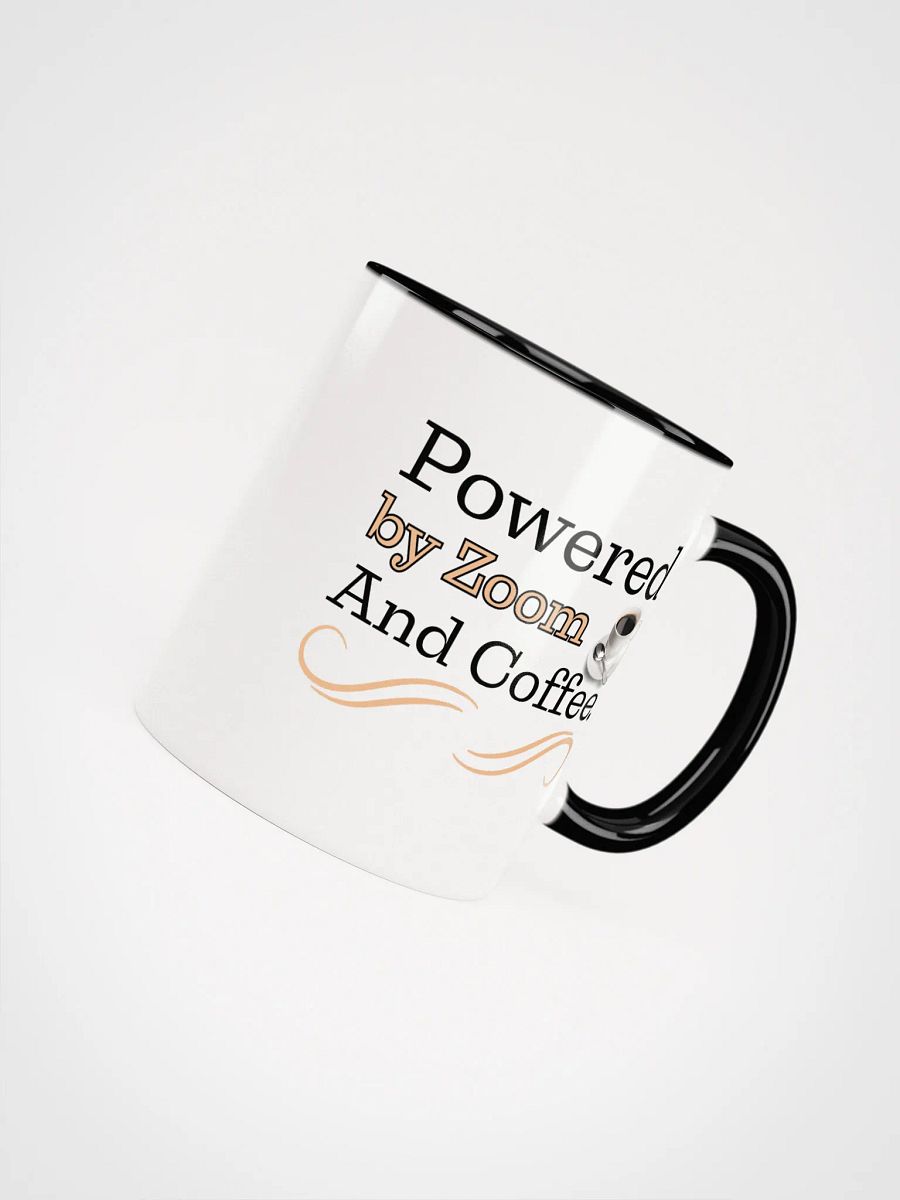 Powered By Zoom and Coffee, The Tech- Savvy Ceramic Mug product image (4)