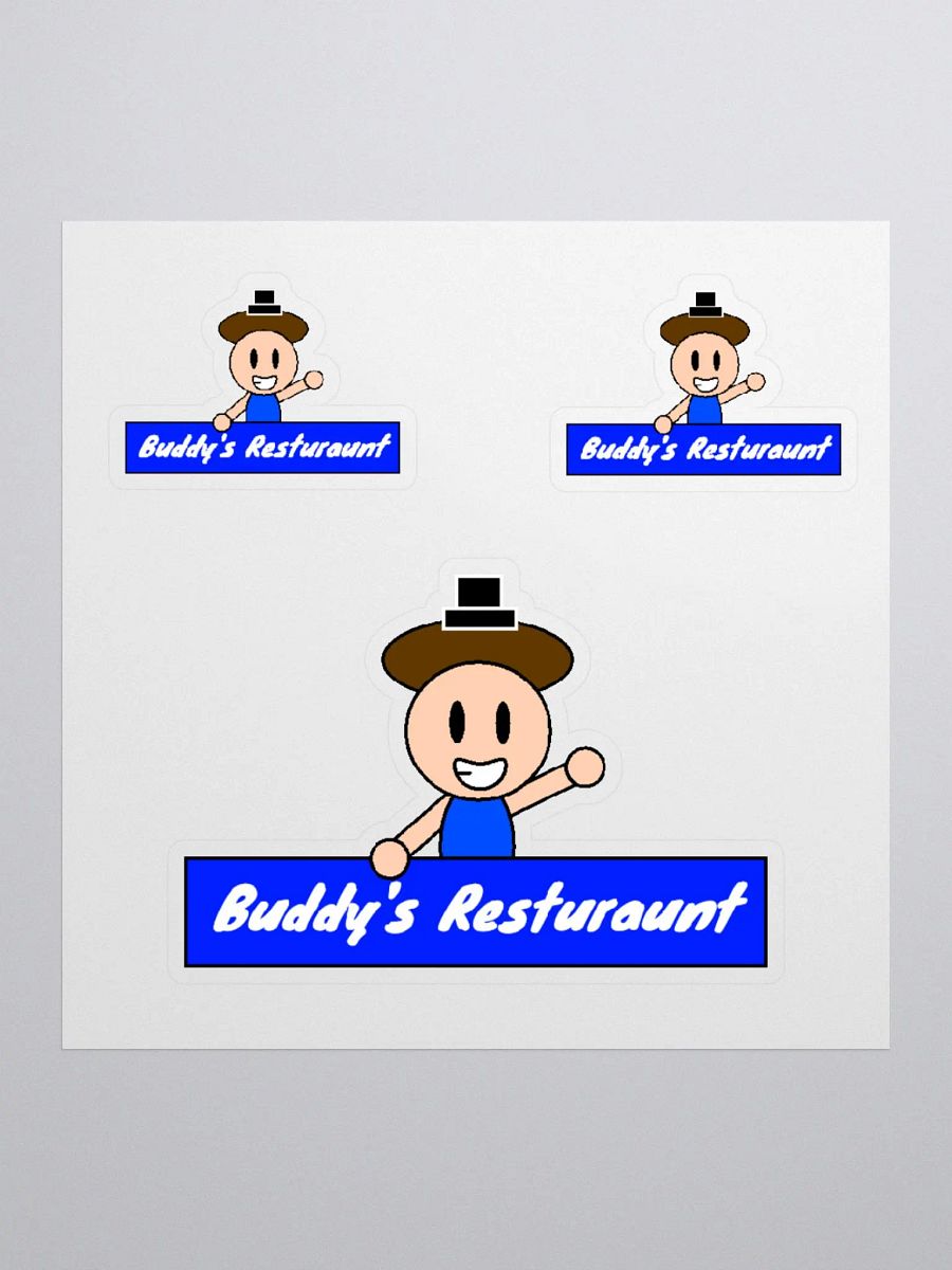 Buddy's Restaurant Stickers product image (1)