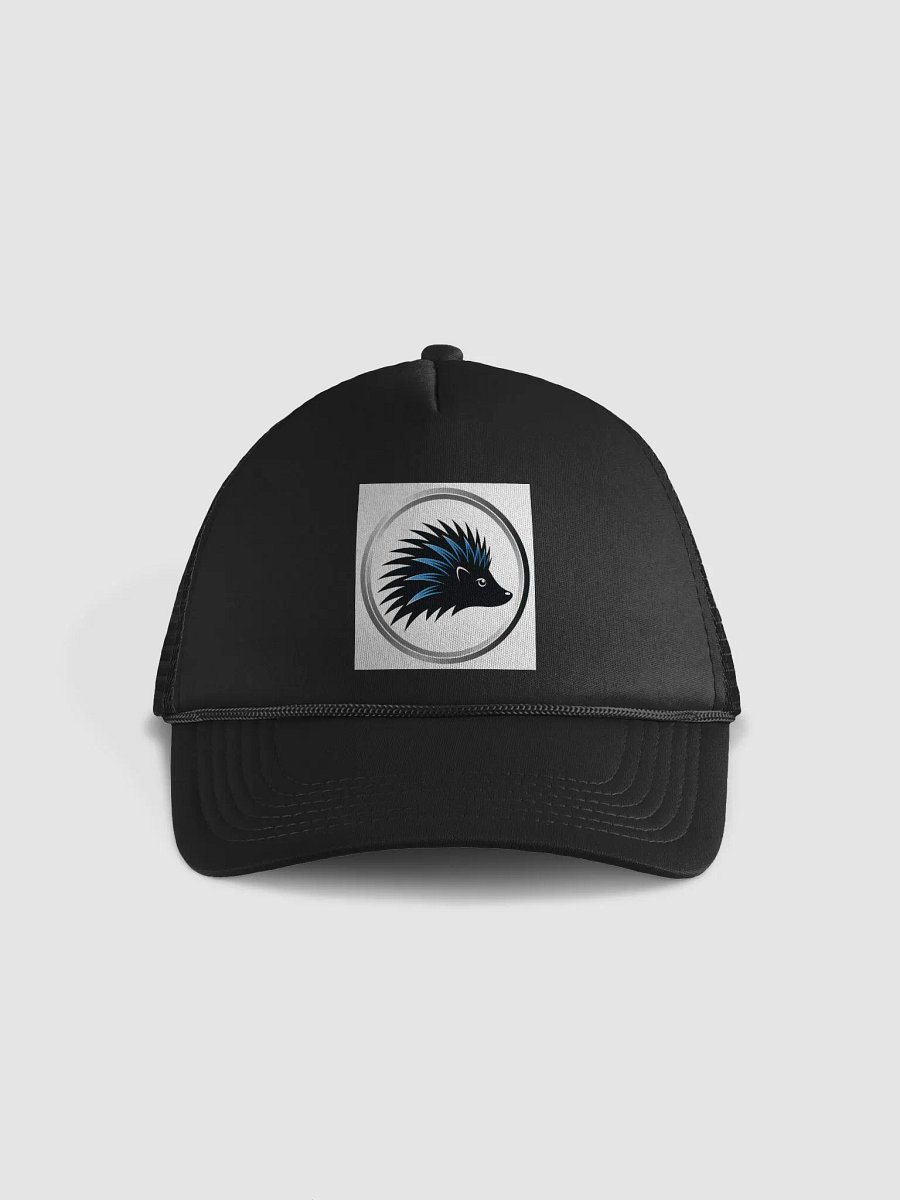 Hedgehog Minimalist Logo Trucker Hat product image (1)