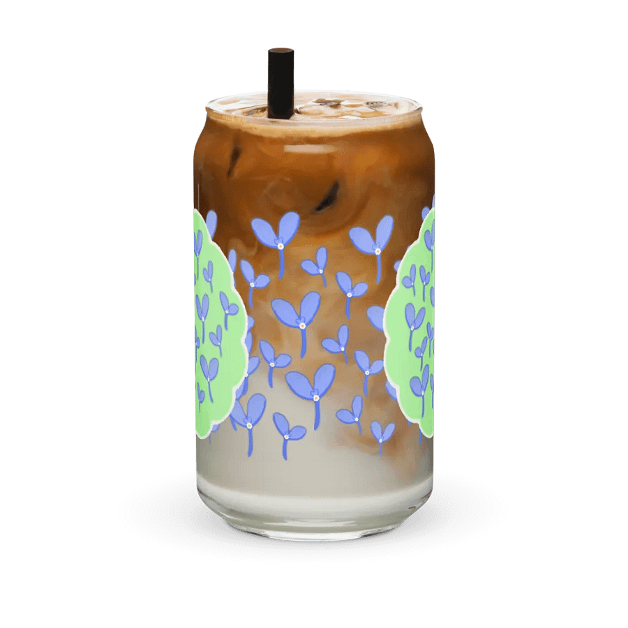 Blue Bulbed Samaras Glass product image (11)