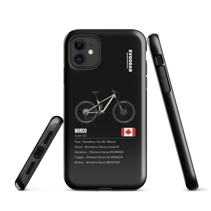 Black Norco Sight A3 iPhone Case product image (1)