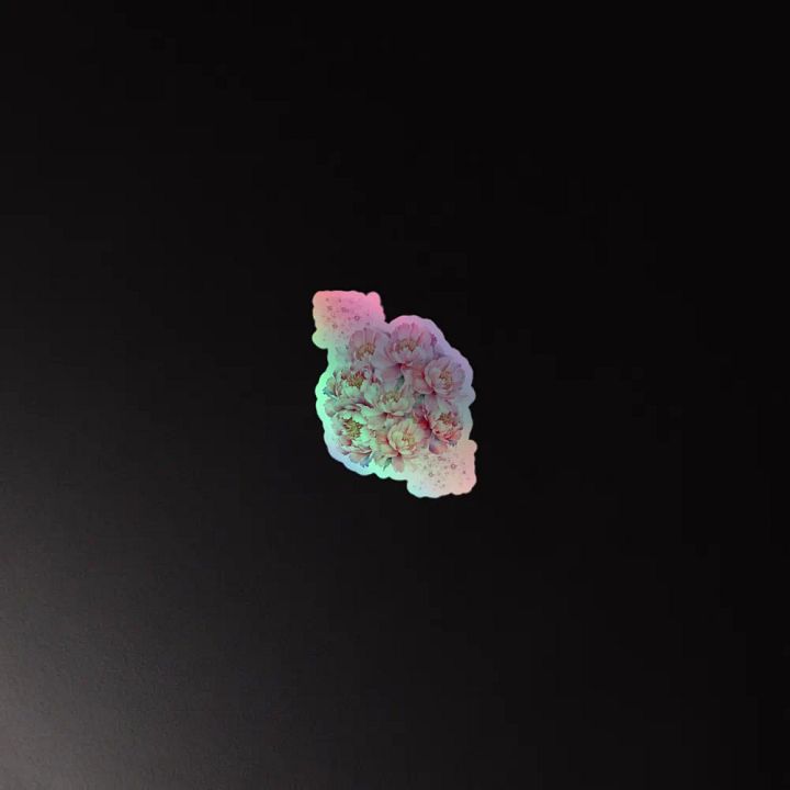Holographic Peony Paradise Sticker Set product image (4)