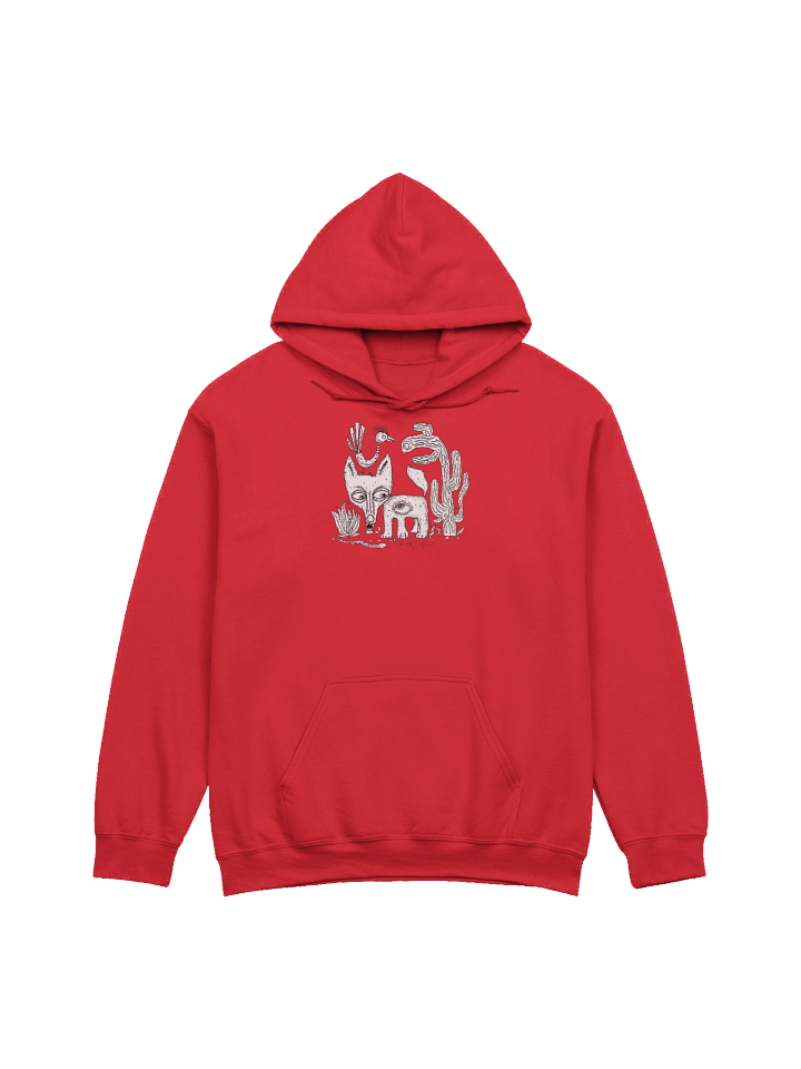 Desert Creatures sketch hoodie product image (1)