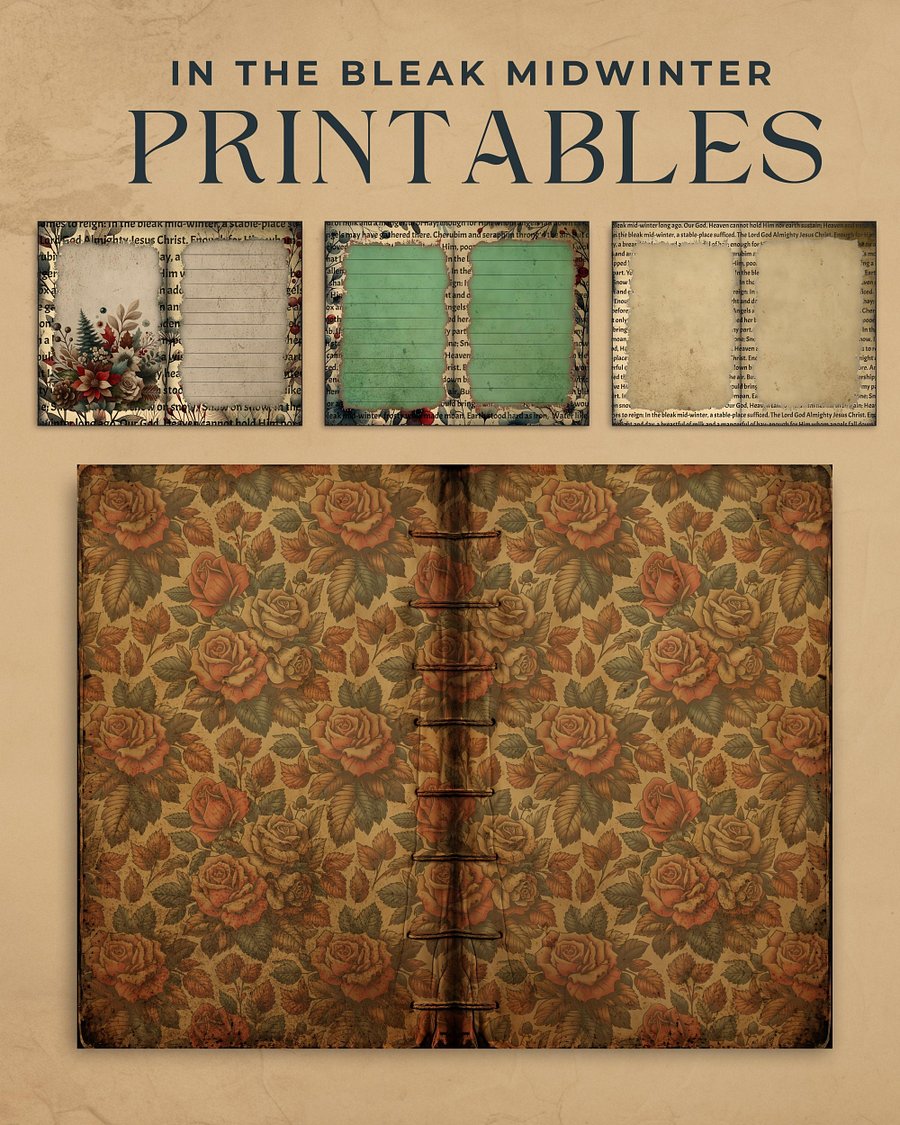 Bleak Midwinter Junk Journal Kit product image (3)