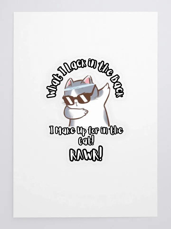 Lack in the Back Sticker product image (1)