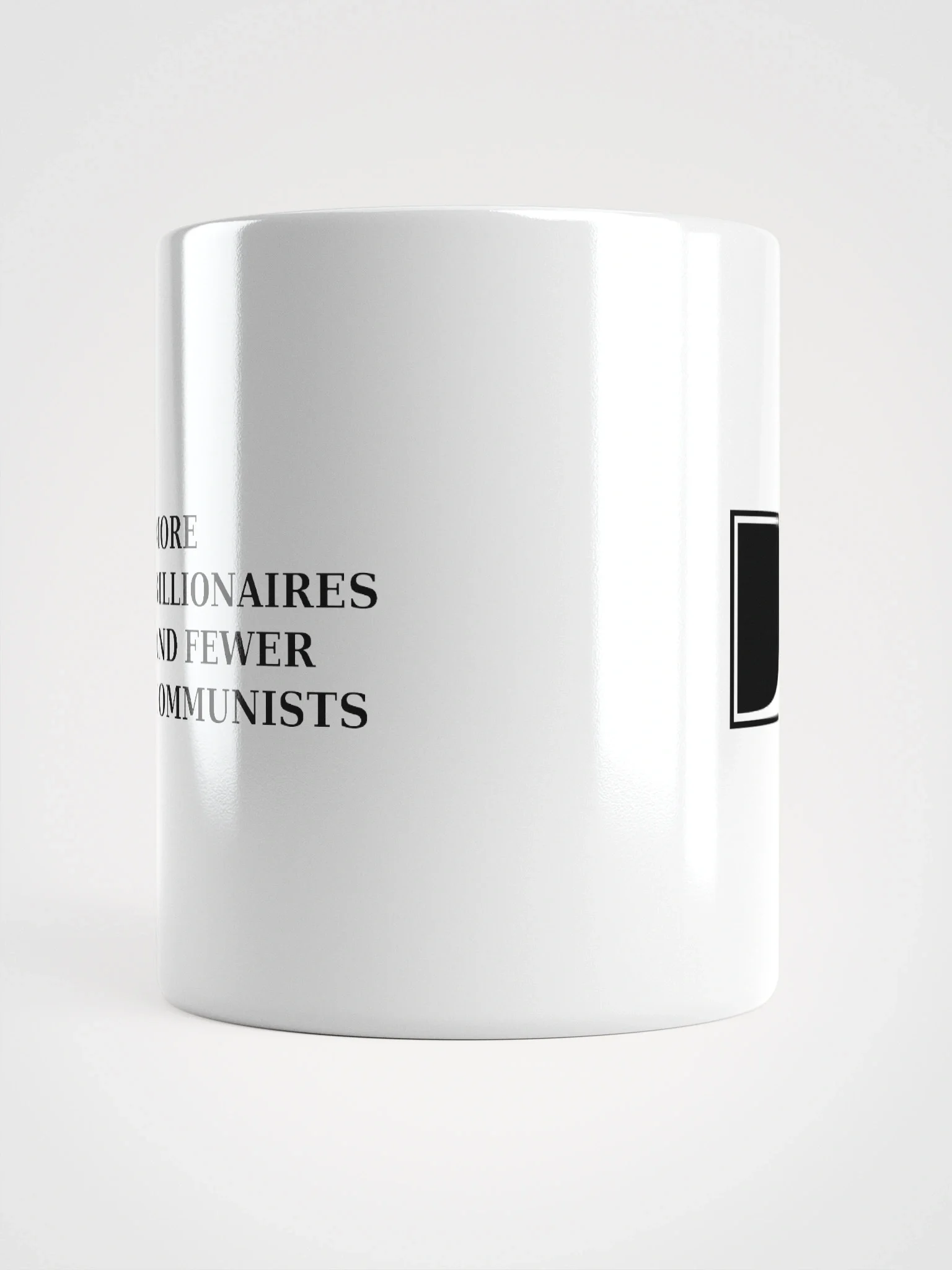 More Billionaires and Fewer Communists White Mug product image (13)