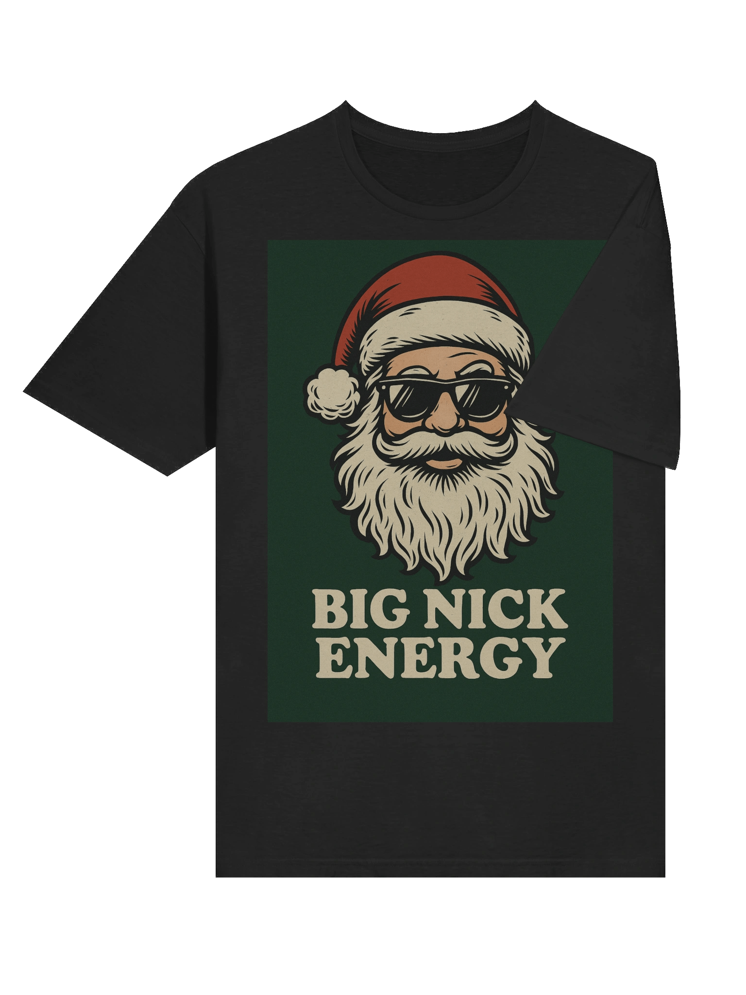 Big Nick Energy Santa Shirt | Funny Christmas Graphic Tee product image (6)