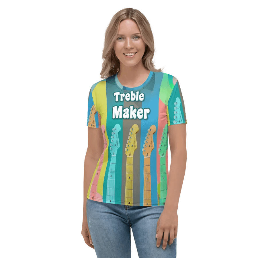 Guitar Treble Maker All Over Print T-shirt product image (2)