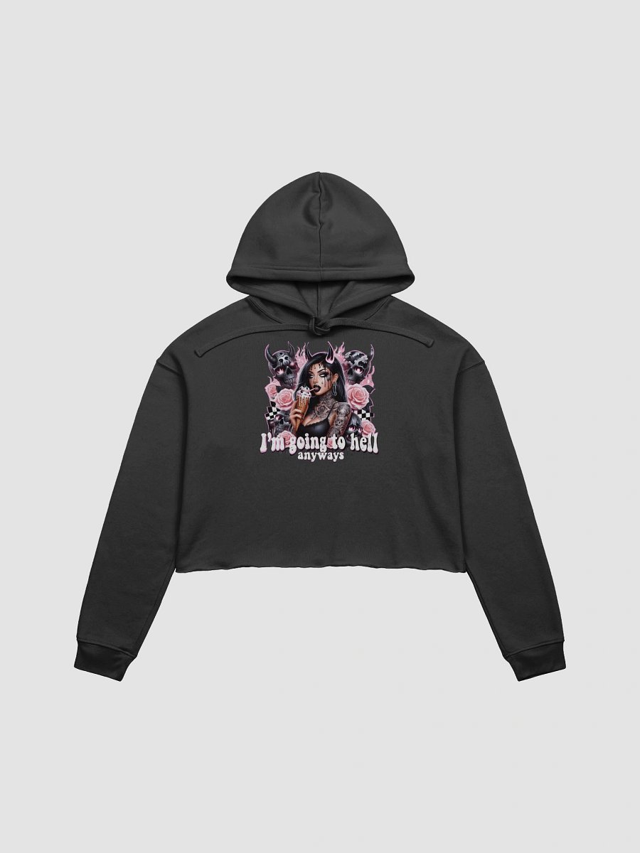 Hellish Temptation Crop Hoodie product image (1)