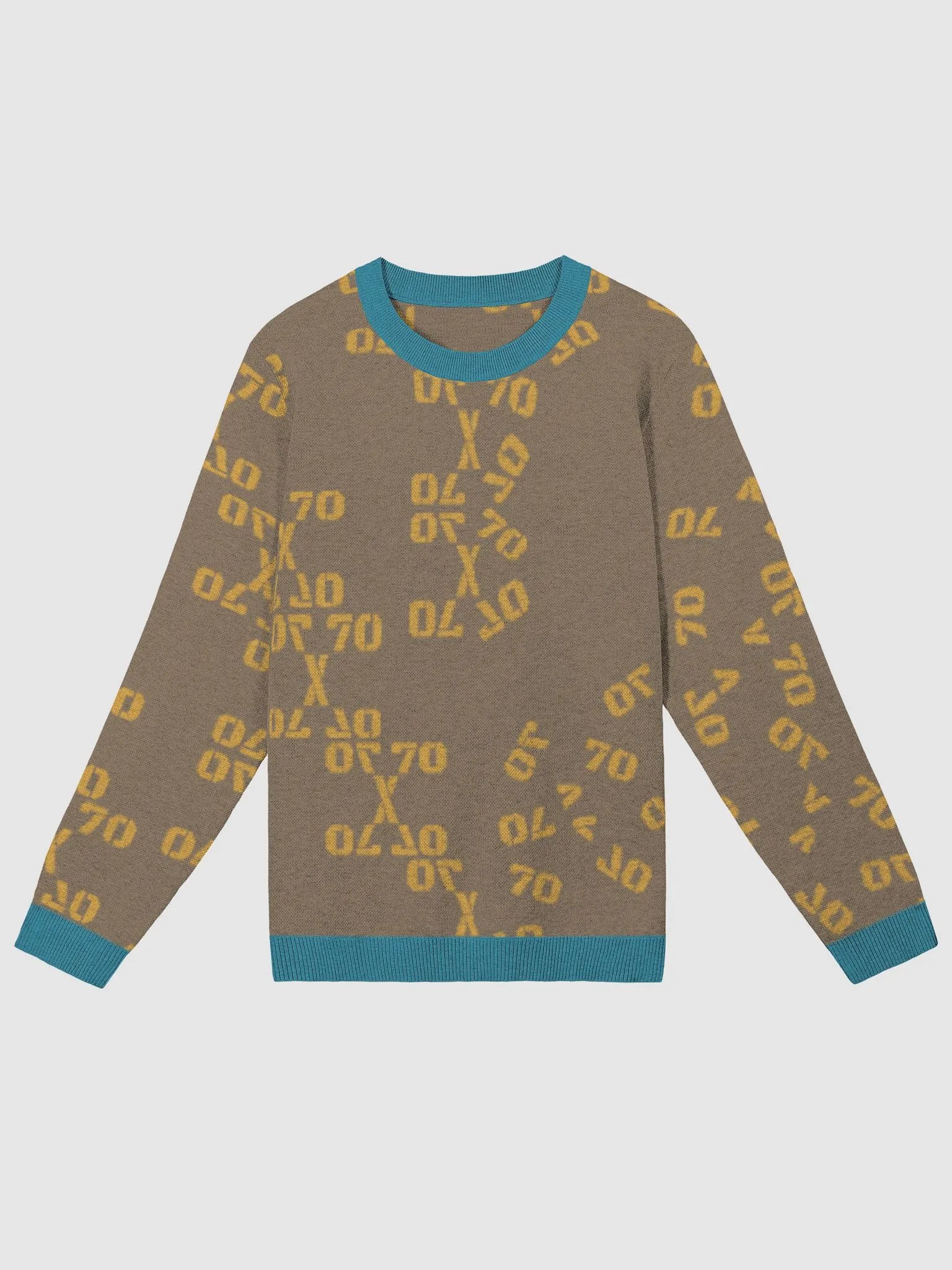The Lives On HIGH | 777 | UNISEX Knitted Crewneck Sweater | 007 product image (1)
