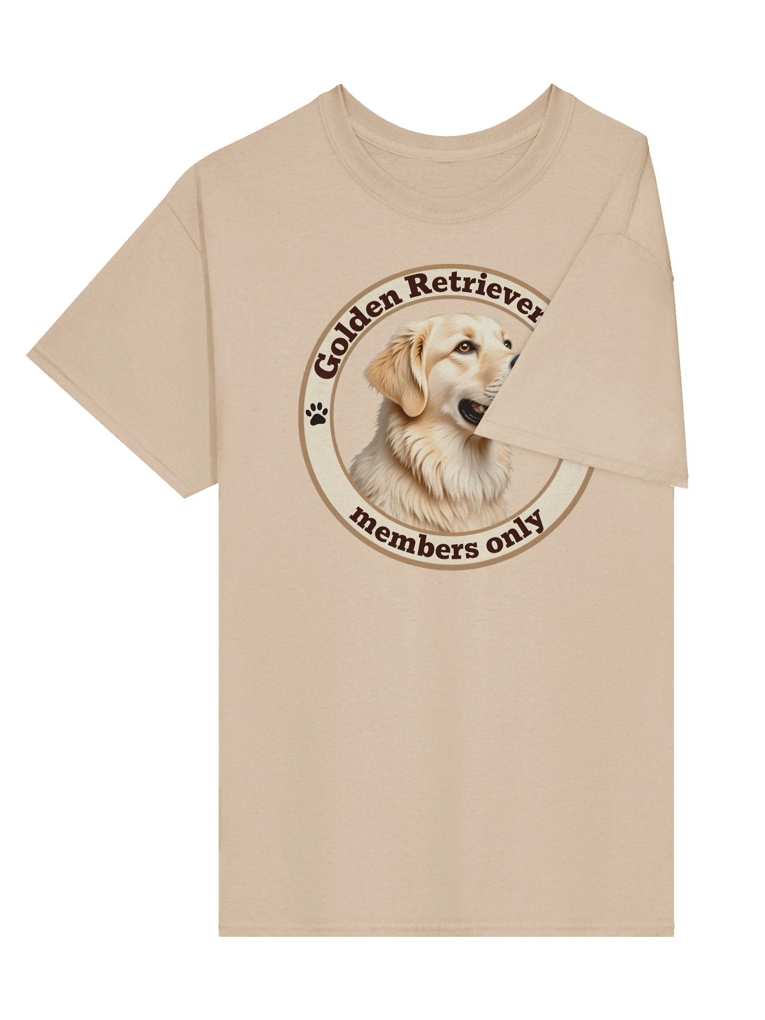 Golden Retriever Dog T-shirt, no. GR002 product image (3)