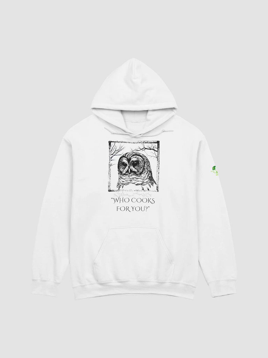 Barred Owl - "Who Cooks For You?" Call Animal Hoodie product image (3)