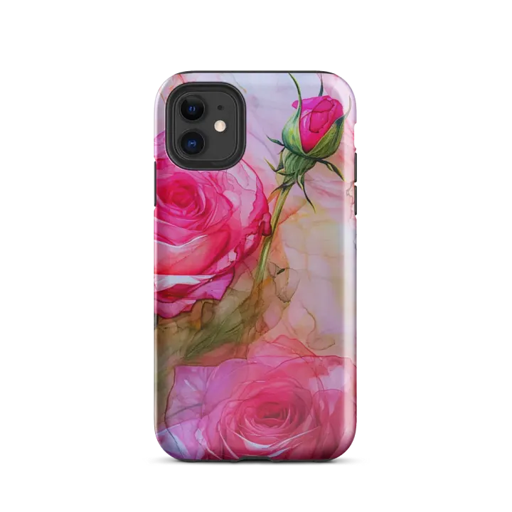Pink Roses Tough iPhone® Case product image (2)