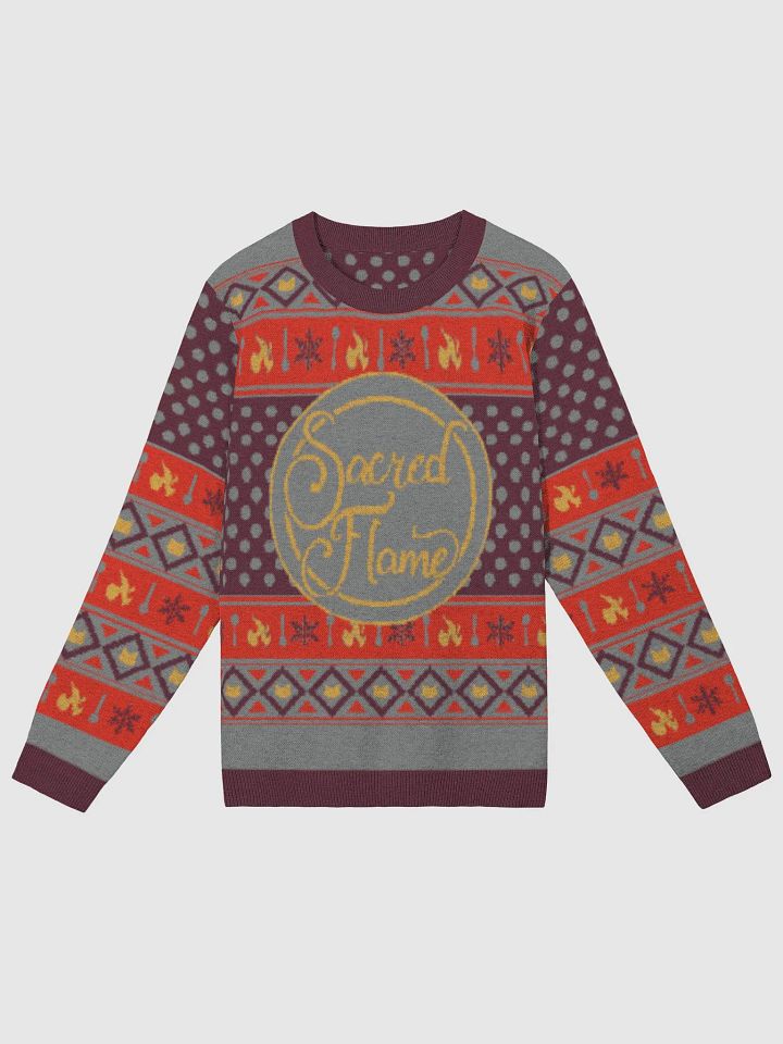 Sacred Flame Sweater Red product image (1)