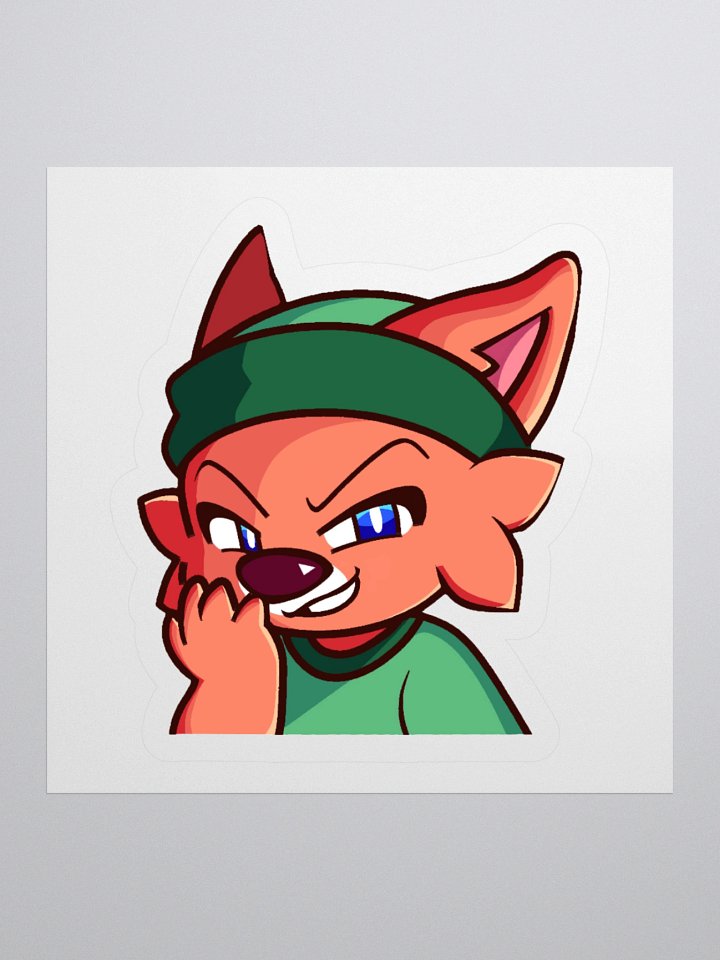 Smirking Dusty Sticker product image (1)
