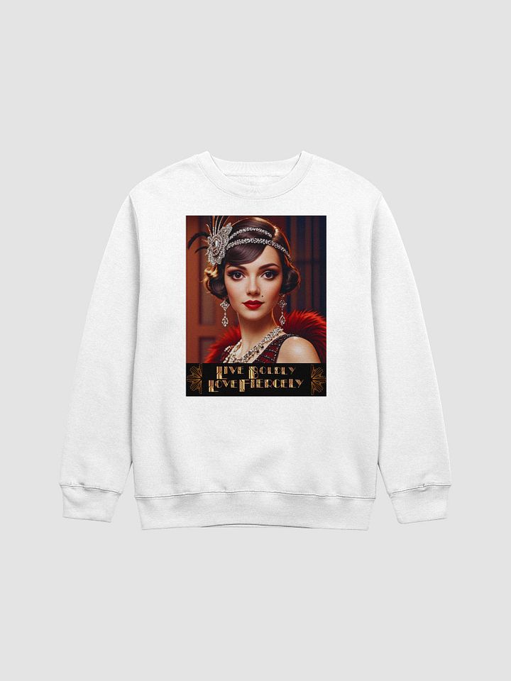 Live Boldly, Love Fiercely - High End Crew Neck product image (2)