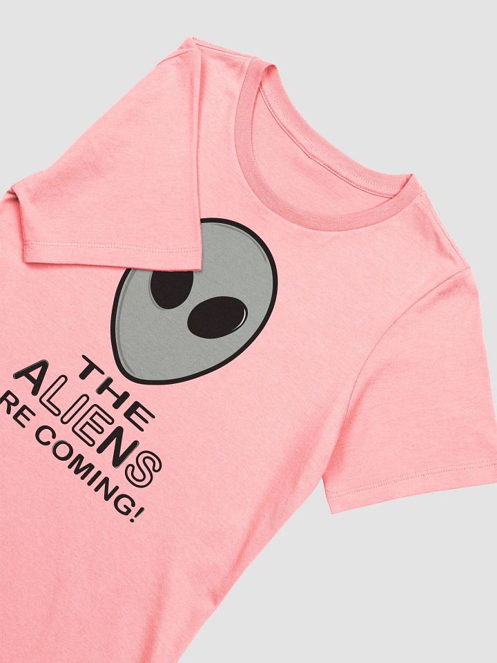 The Aliens Are Coming! - Bella+Canvas Women's Supersoft Relaxed-fit T-Shirt product image (1)