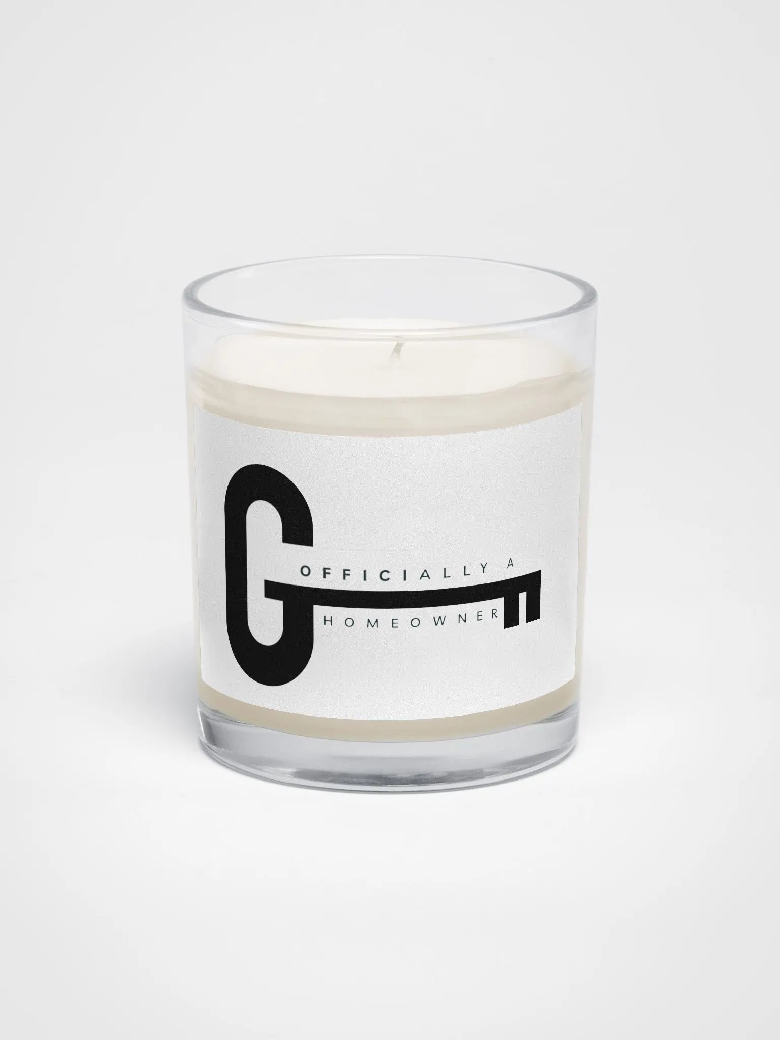 HOMEOWNER - BLACK- Candle - Unscented product image (1)