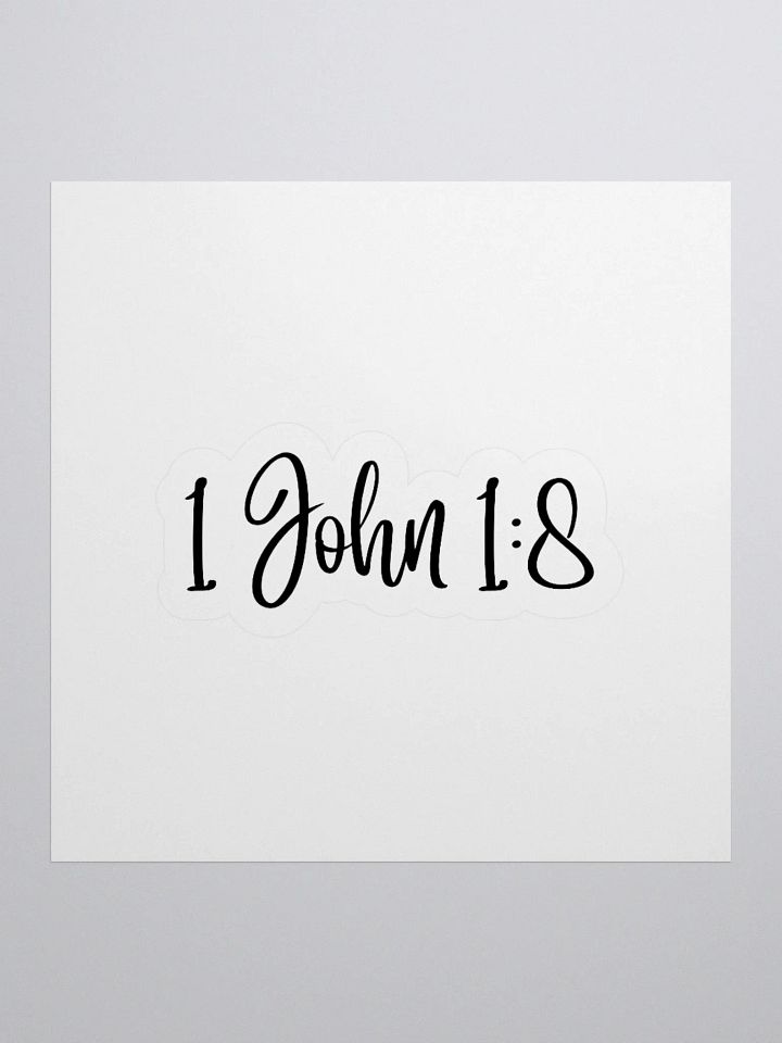 1 John 1:8 product image (1)