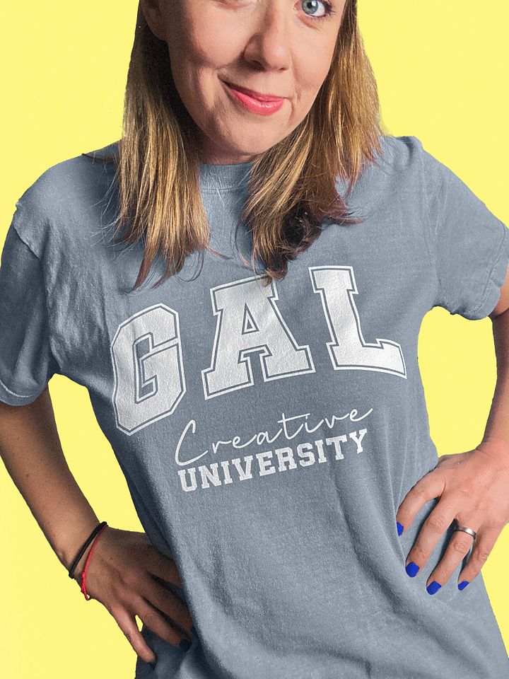 Gal University Heavyweight T-shirt (Unisex) product image (5)