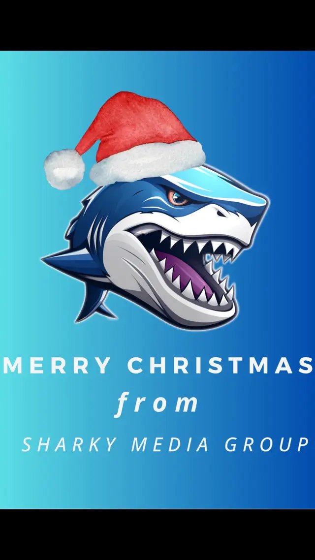 We would like to wish you all a very Merry Christmas from us at Sharky Media Group! We hope you all have a lovely holiday and a very happy New Year! #merrychristmas #happynewyear2024🥂🎄🎉🎁🎇 