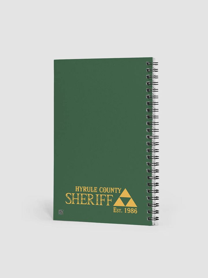 Hyrule County Sheriff Spiral Notebook product image (2)