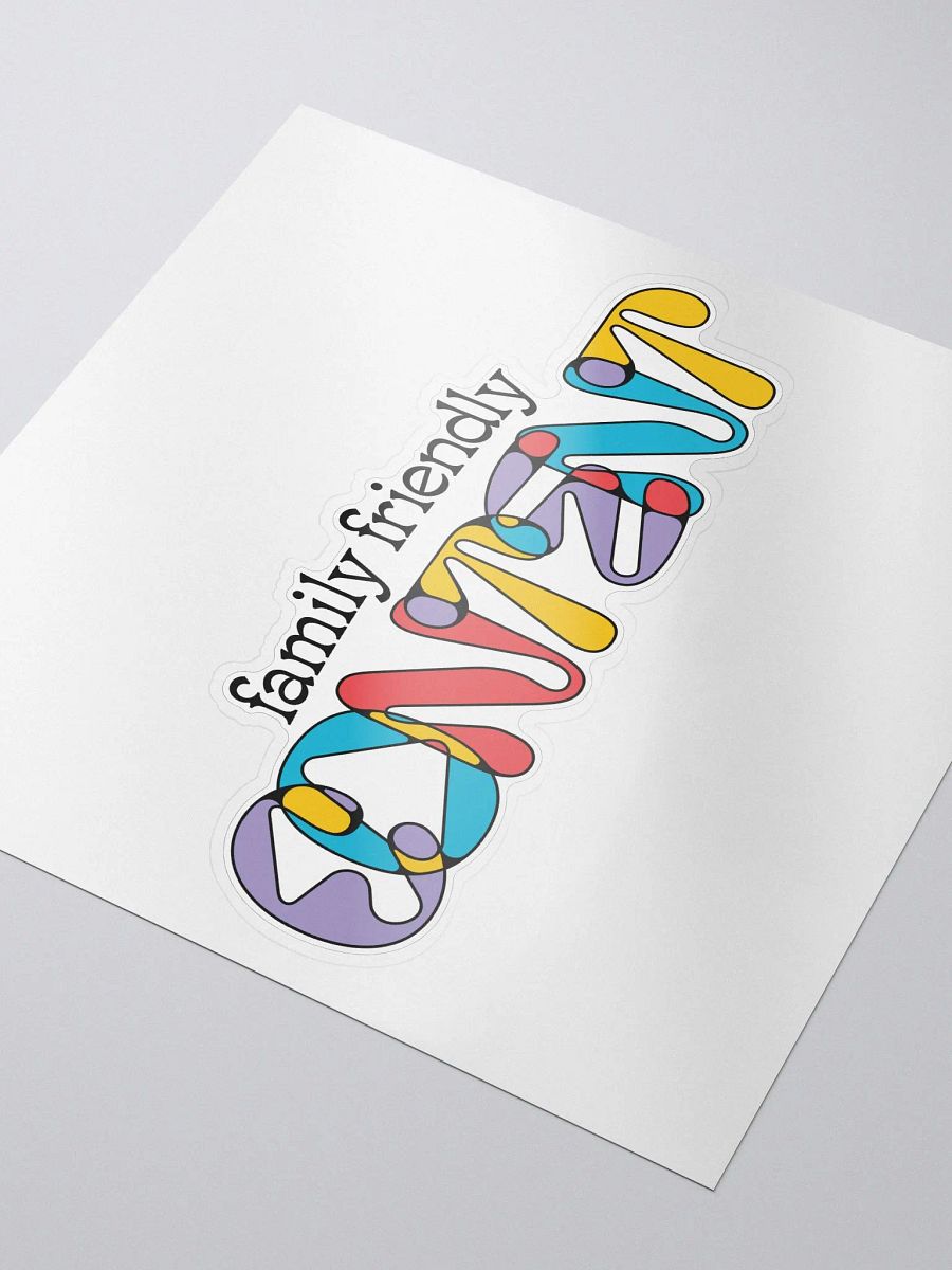 Family Friendly Content Sticker product image (3)