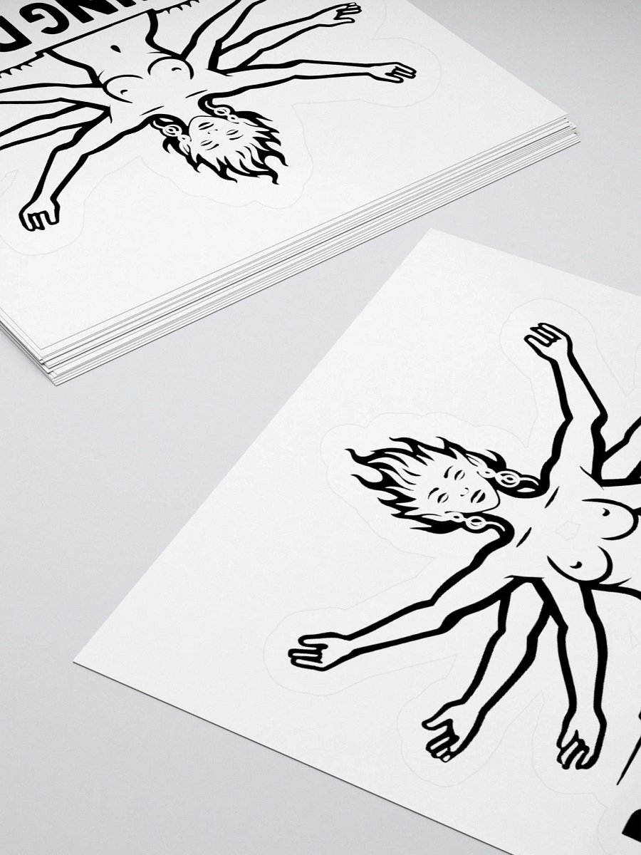 Burning Dust Cut Stickers product image (10)