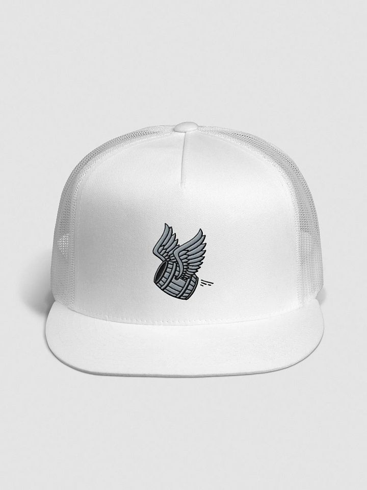 White Trucker Hat product image (1)