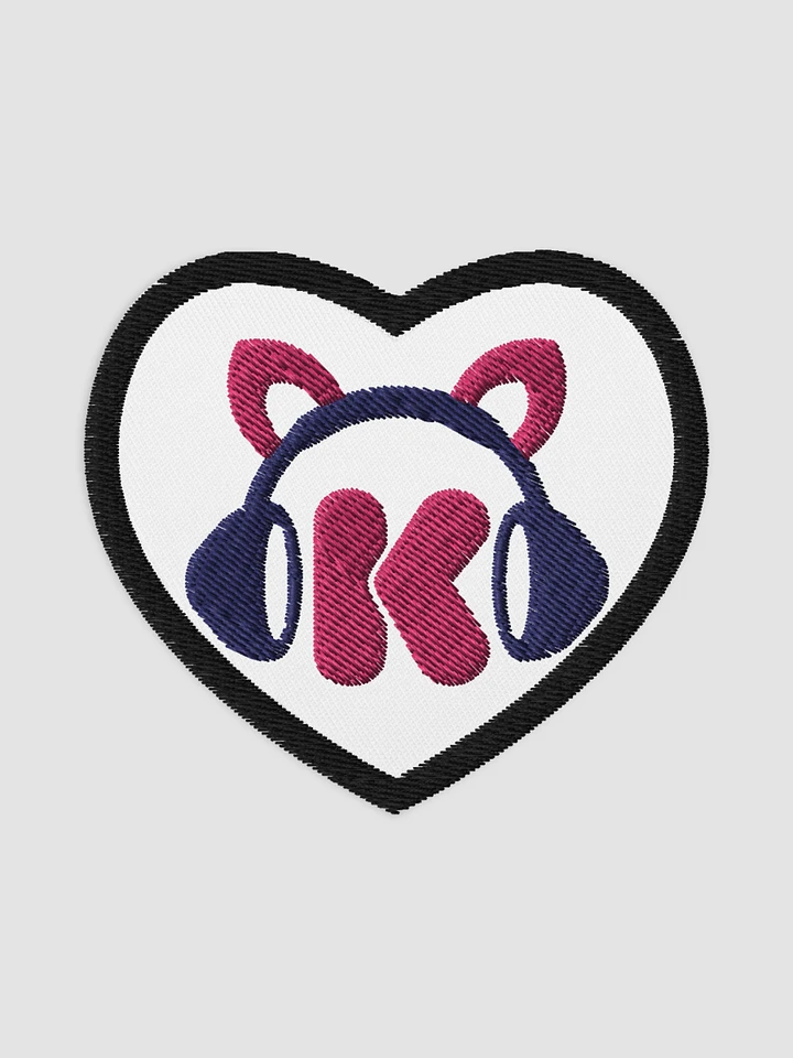 [Kalakimatra] Embroidered Patches - Heart - 3.1″×2.8″ product image (1)