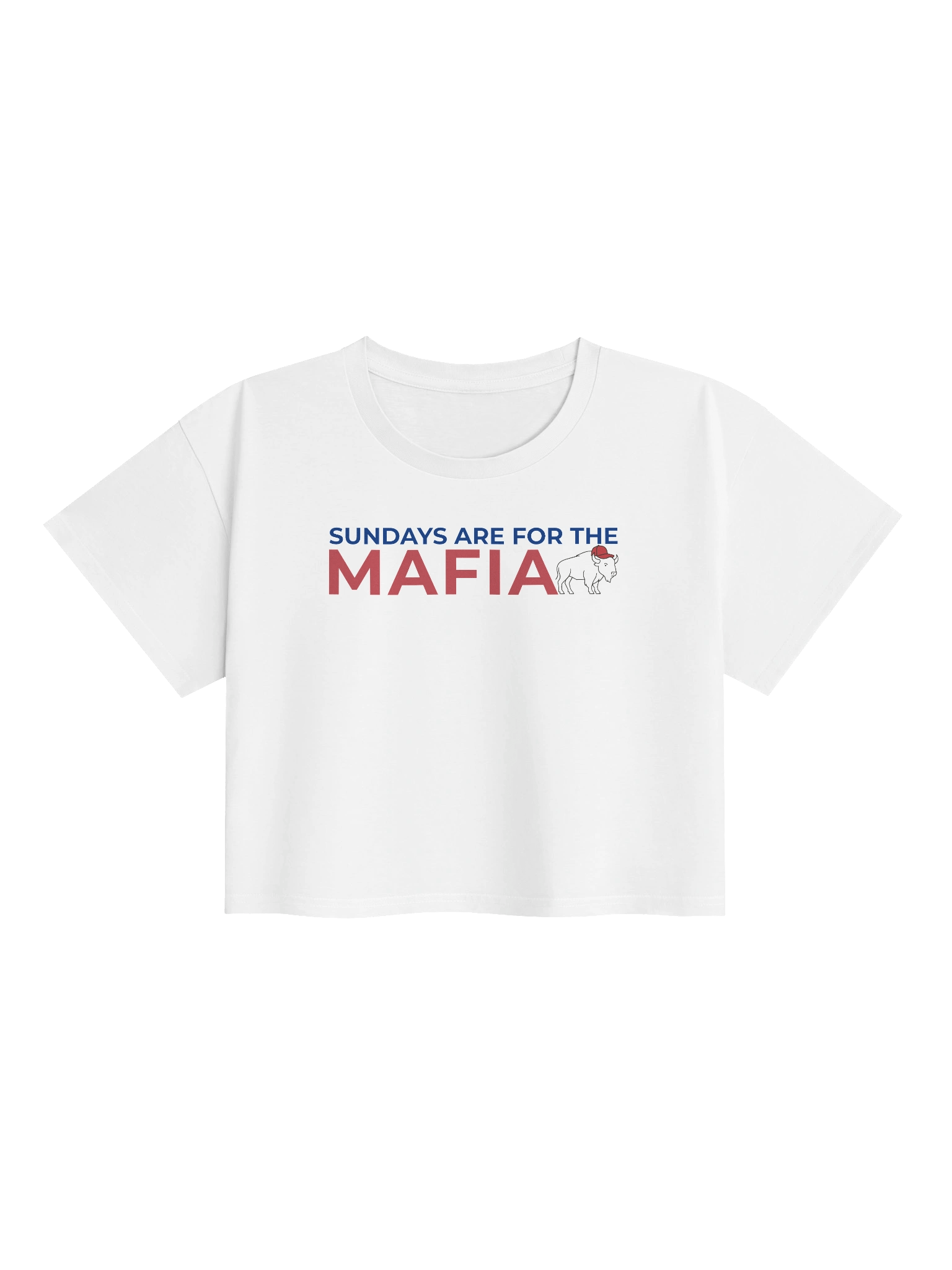Sundays Are For The Mafia Crop Top product image (1)