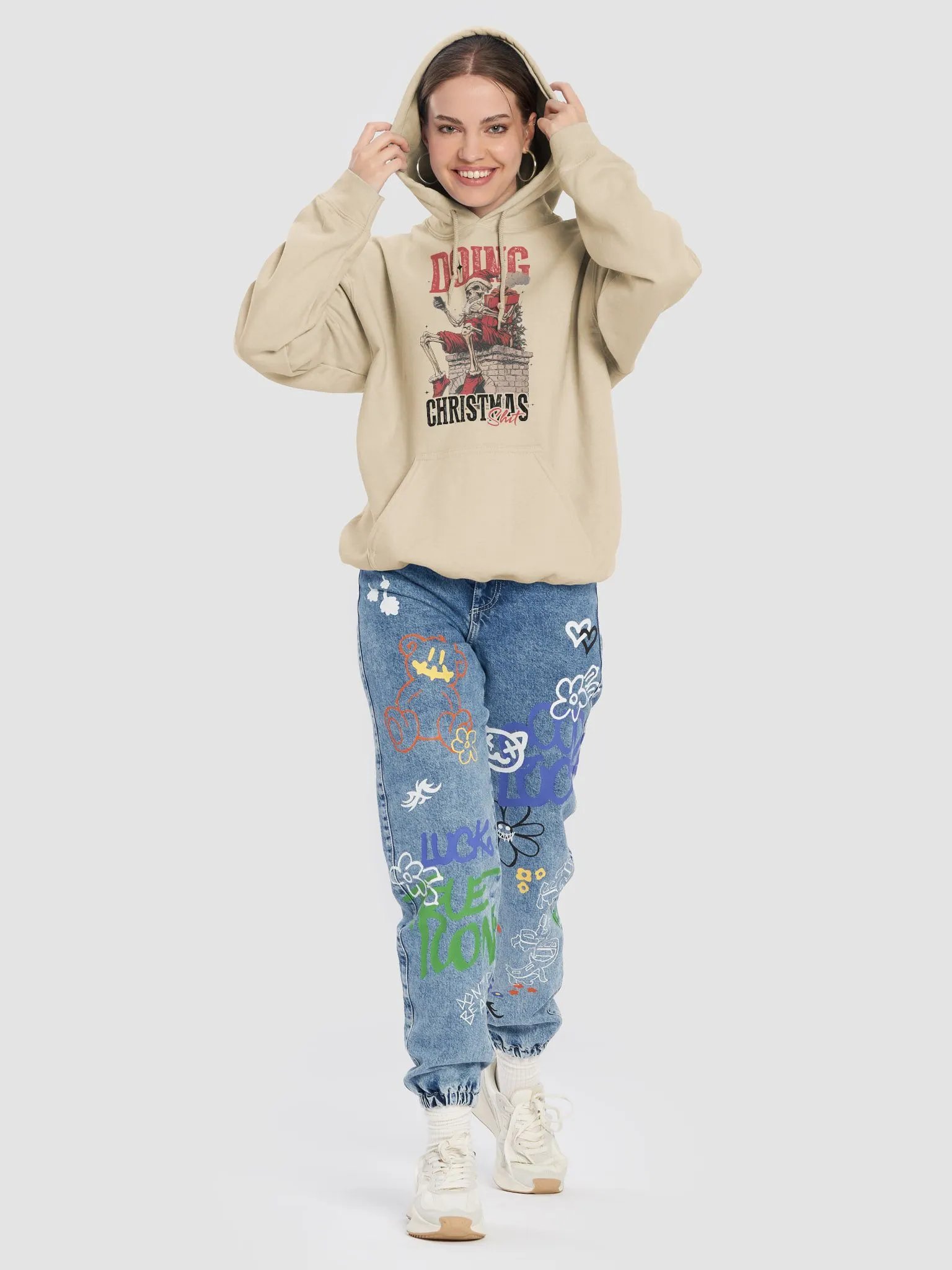 Doing christmas shit Hoodie product image (8)