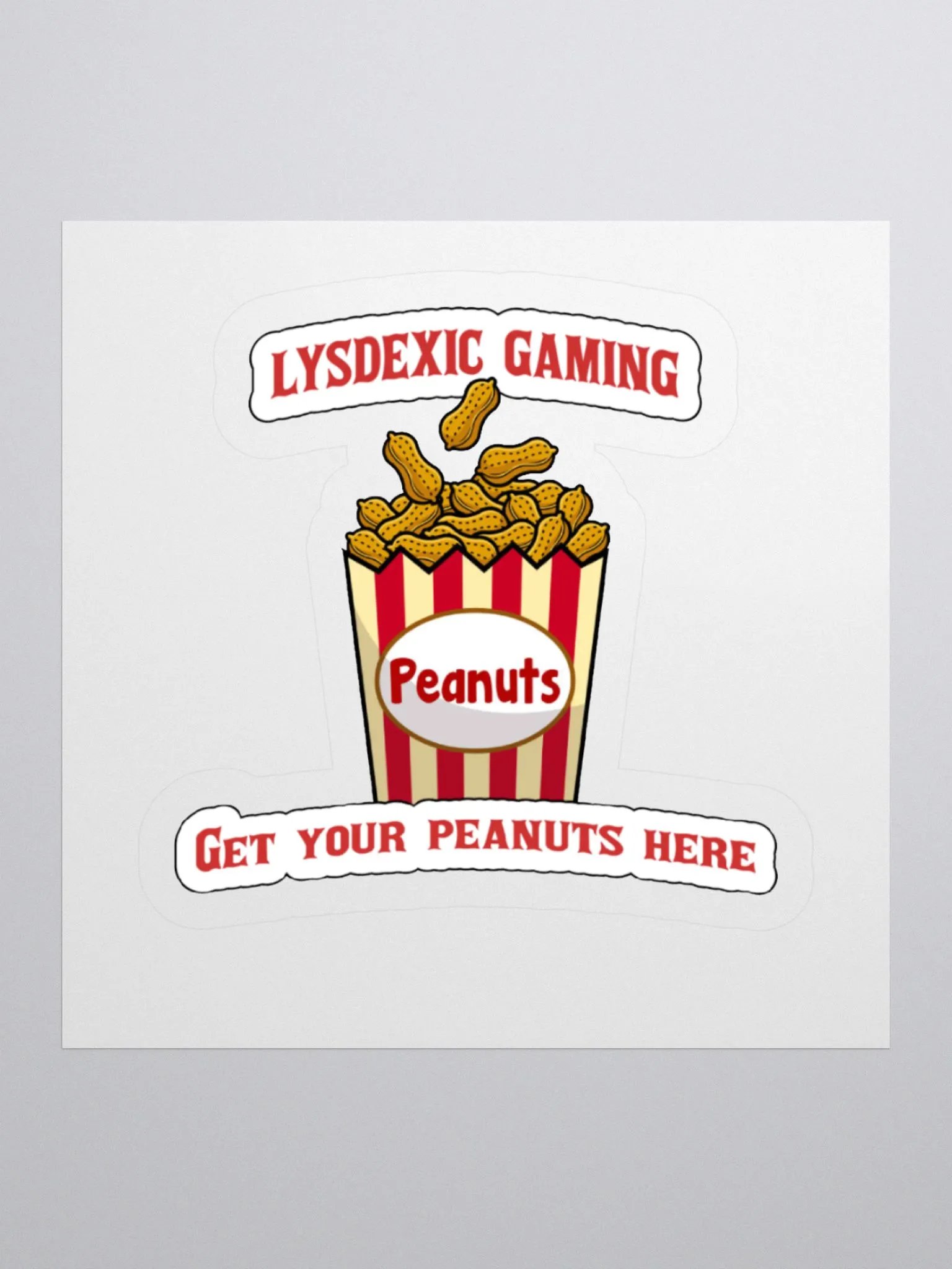 Getcha Peanuts Here Stickers product image (3)