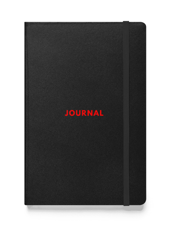 Black Hardcover Bound Journal product image (1)