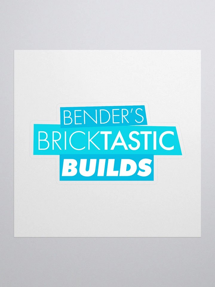 Bender's Bricktastic Builds Sticker product image (1)