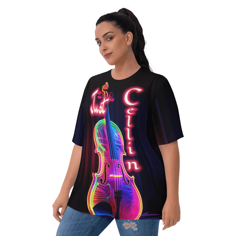 Just Cellin Music All Over Print T-shirt product image (10)