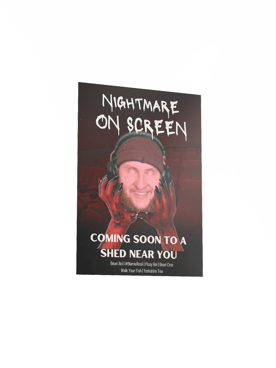 'NIGHTMARE ON SCREEN' Poster product image (24)