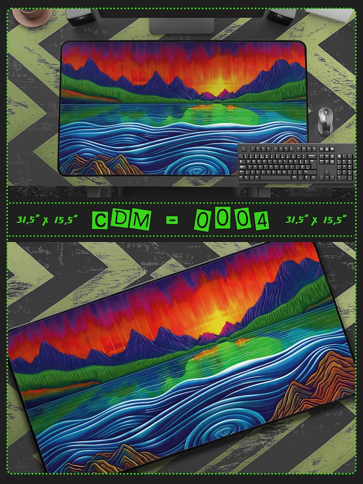 Desk Mat 15.5" x 31.5" - #CDM-0004 product image (1)
