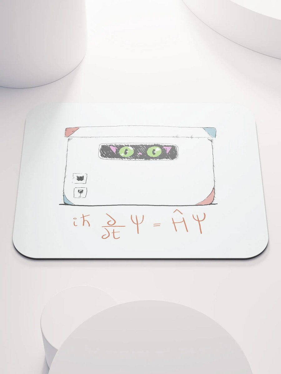 Schrodinger's Cat Mouse Pad product image (1)
