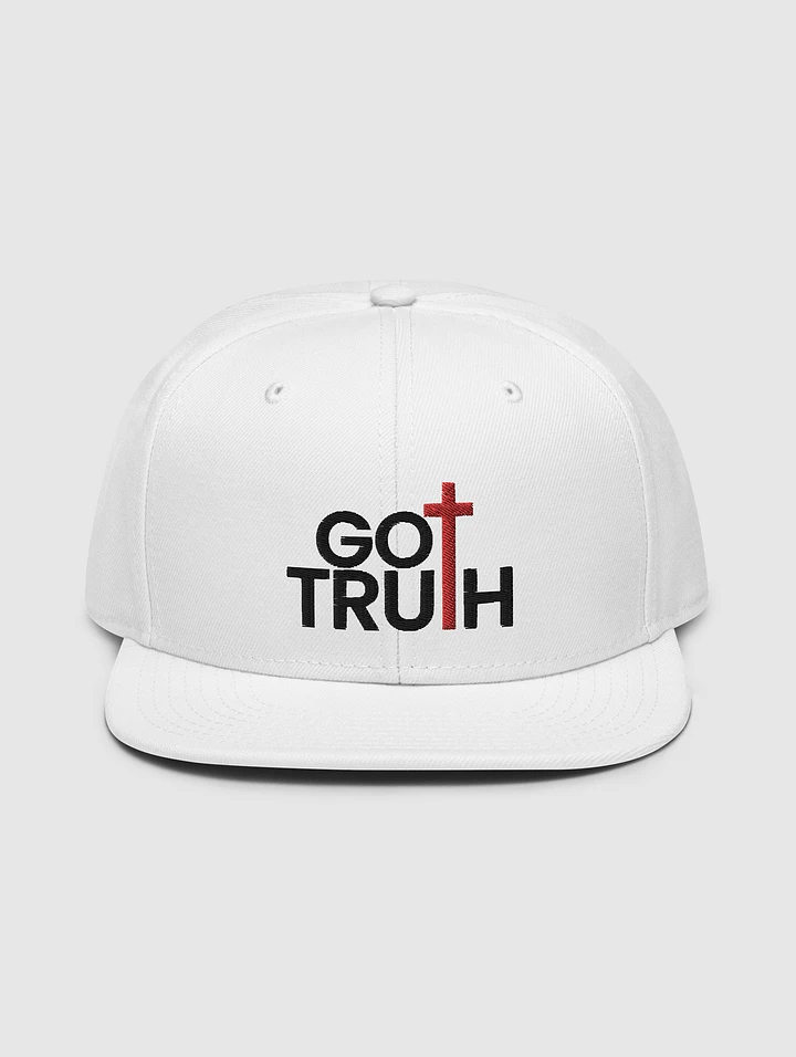 Got Truth 2.0 White Snapback Hat product image (1)