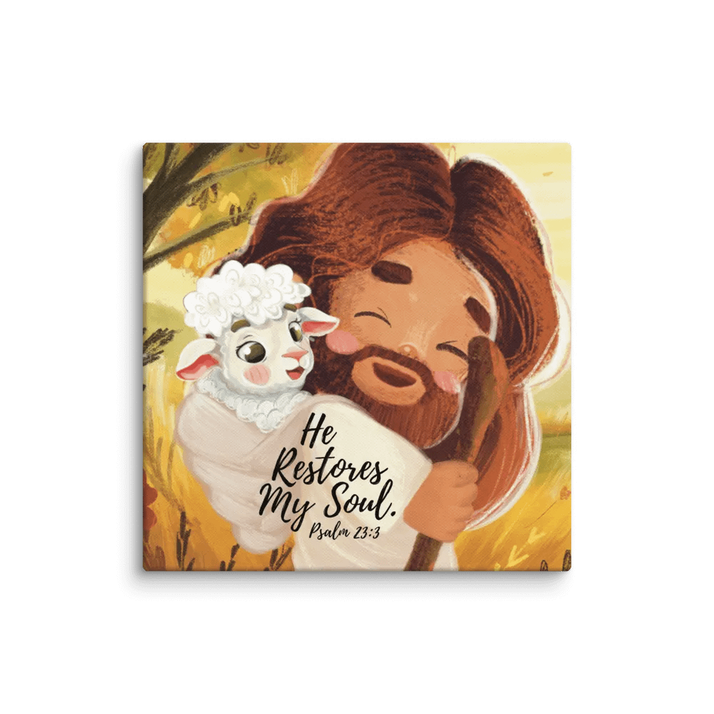 Good Shepherd Glory: Canvas Print product image (1)