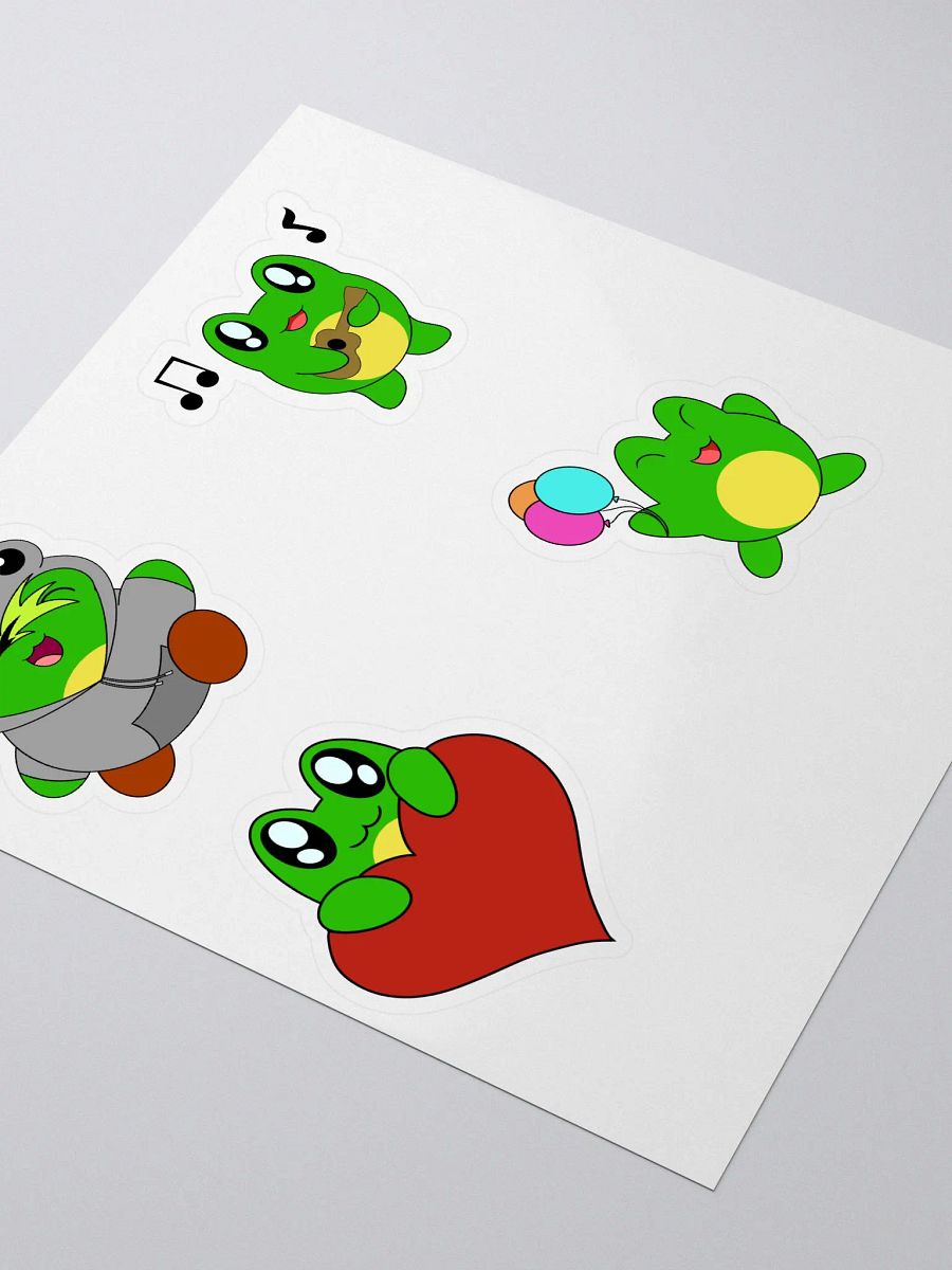 Frog Sticker Sheet product image (3)