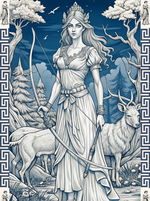 Greek Gods Coloring Book for Adults - Tome I product image (5)