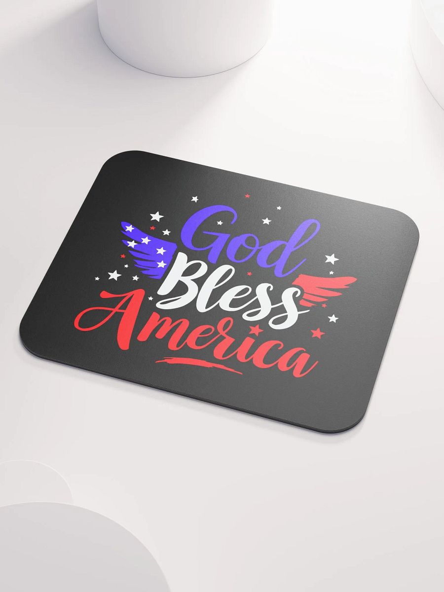 Mouse Pad: God Bless America product image (3)