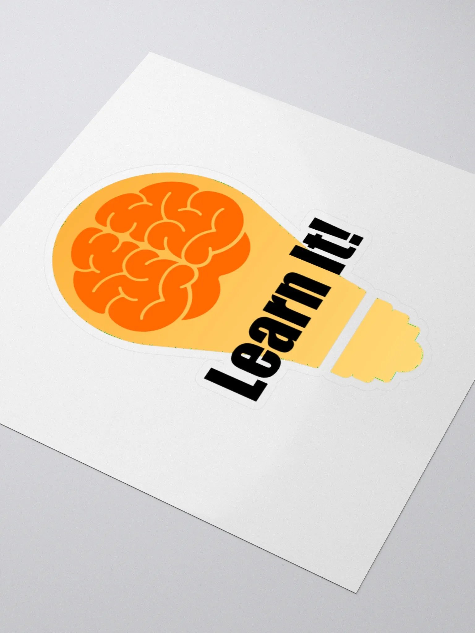 Brainy Bright Ideas Stickers - White Letters product image (3)