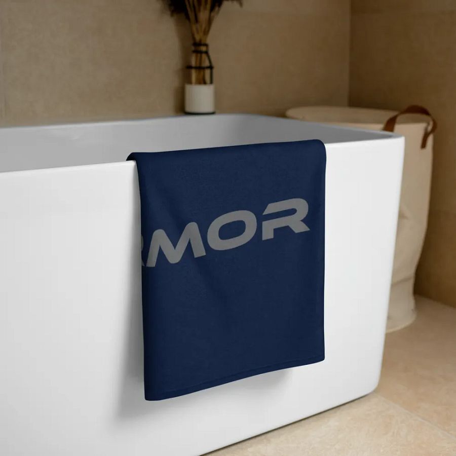 Mind Armor - Towel - Blue Logo product image (3)