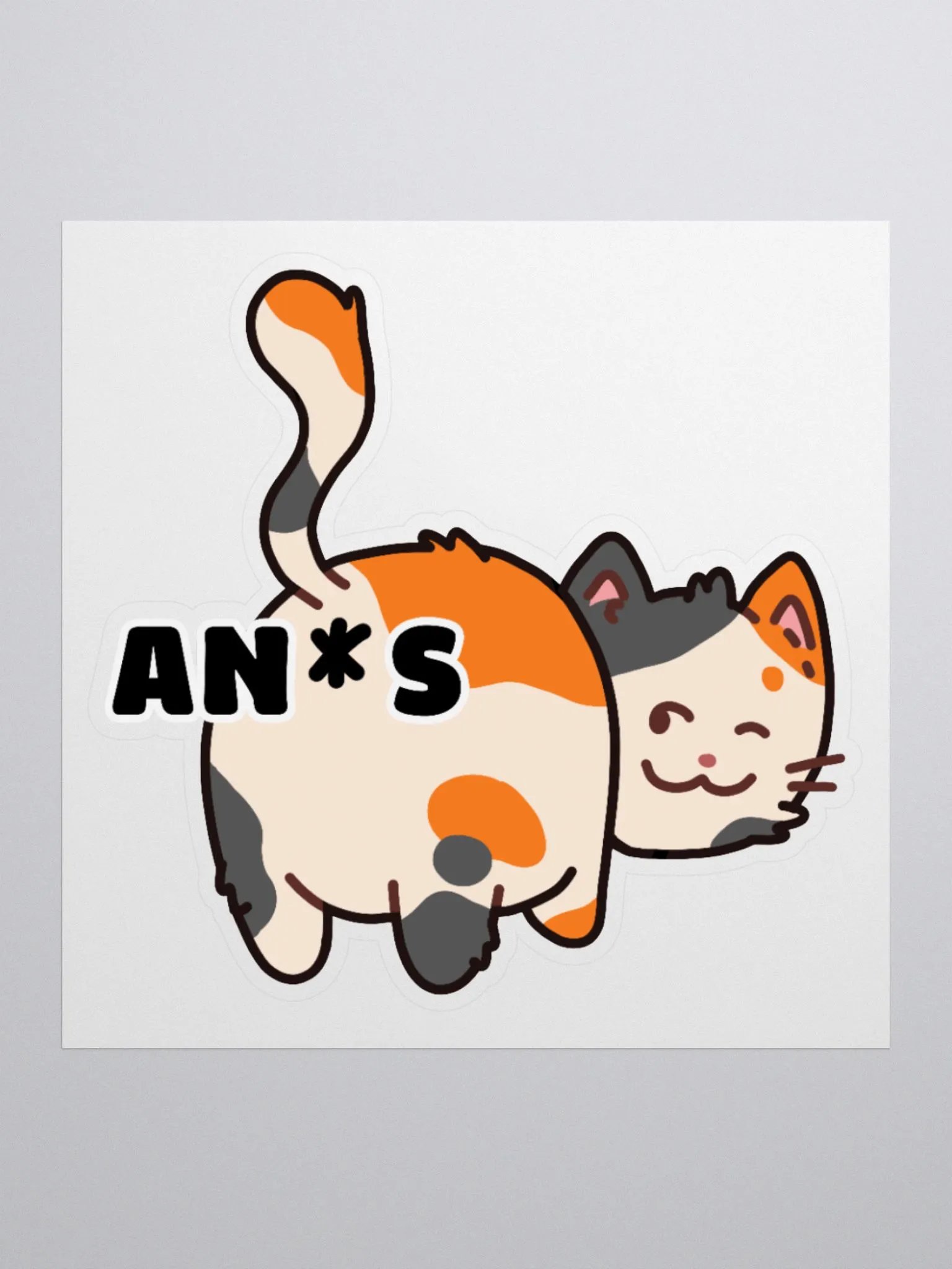 Cat Butt Sticker product image (1)
