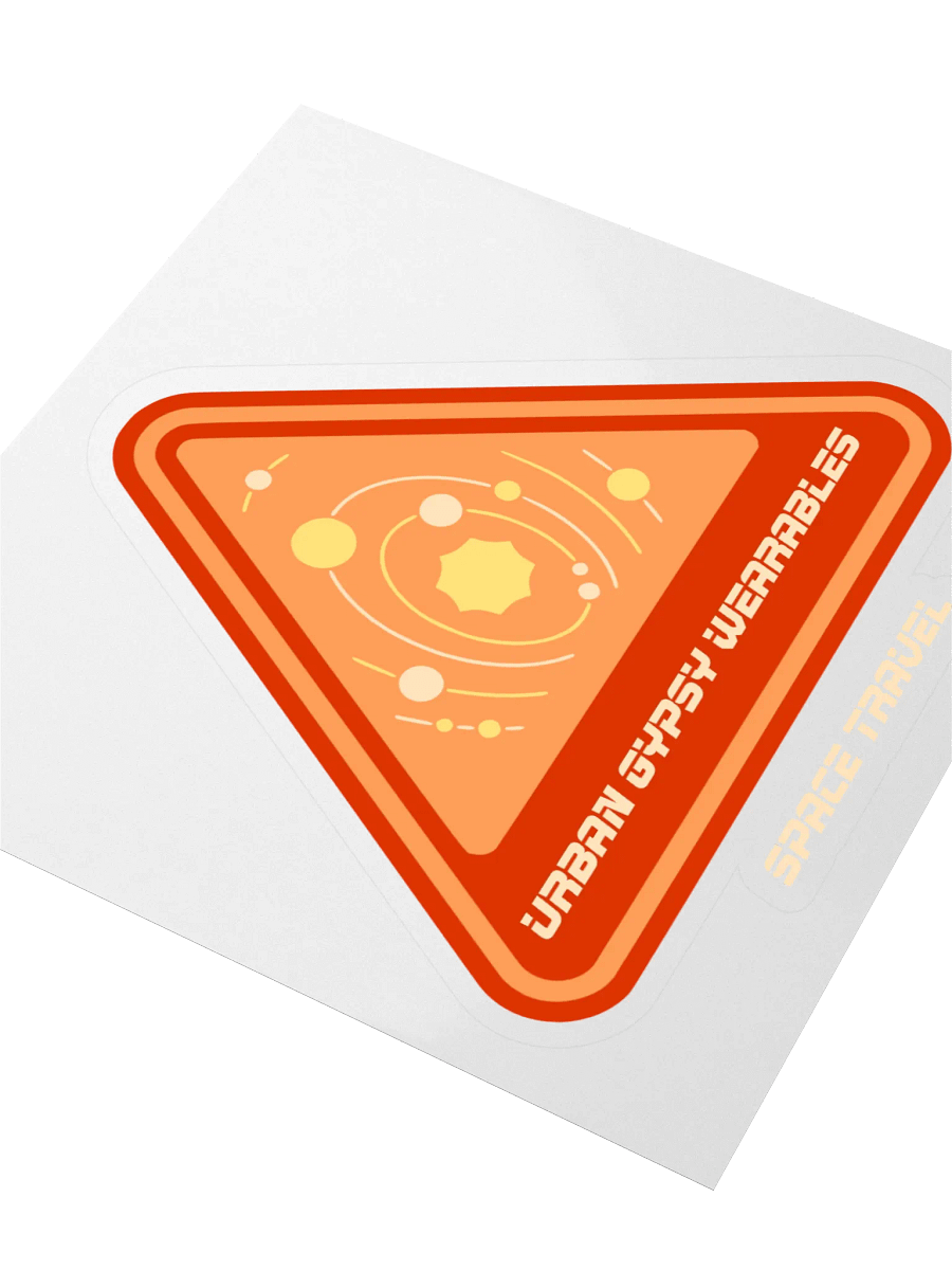 Orbiting Space Travel Kiss Cut Stickers product image (3)